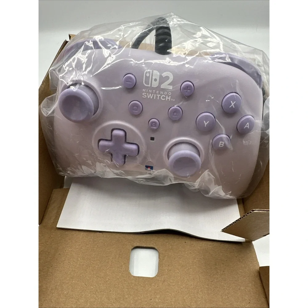 Hori HORIPAD Turbo Wired Controller for Nintendo Switch 2 Cozy Lavender‎